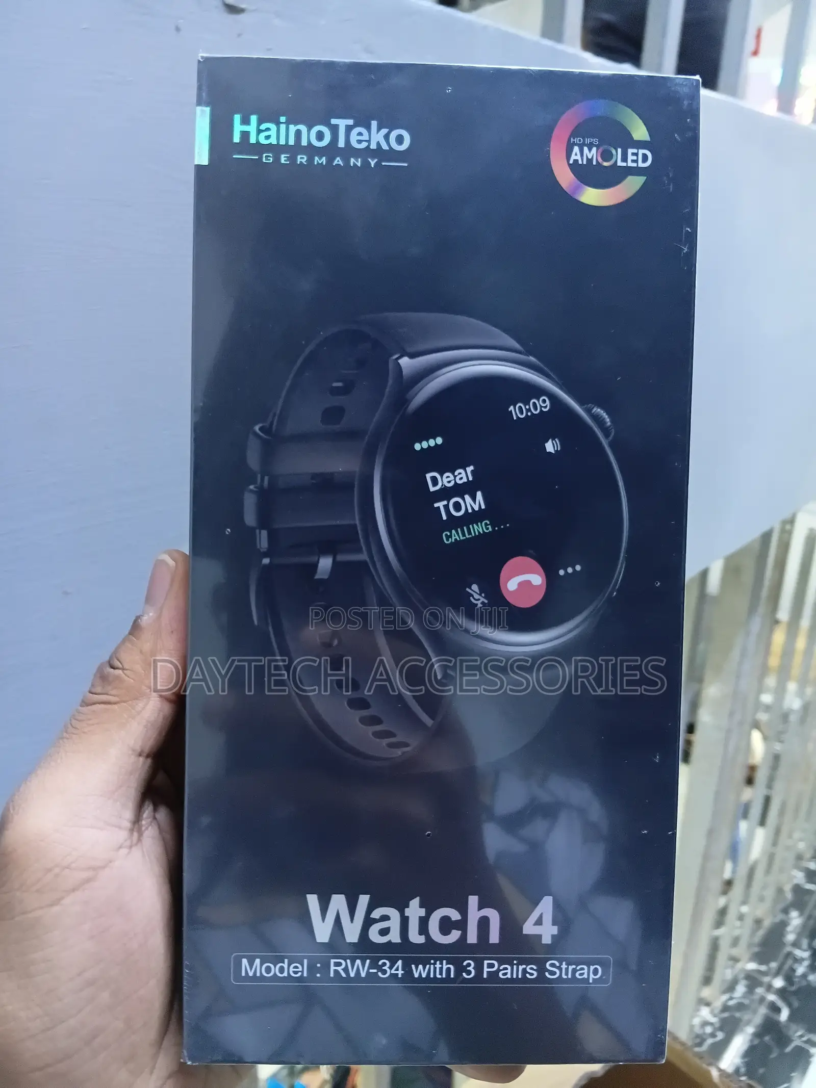 Haino Teko RW-34 Smart Watch With AMOLED HD Display