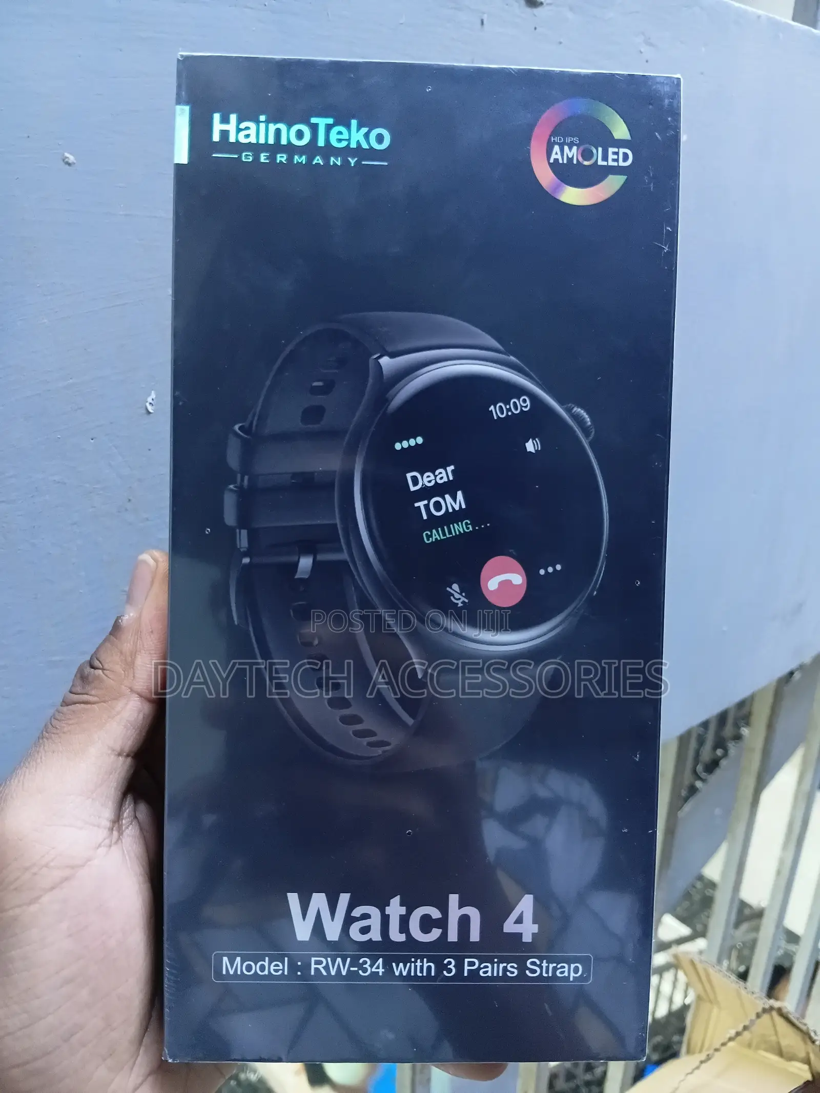 Haino Teko RW-34 Smart Watch With AMOLED HD Display