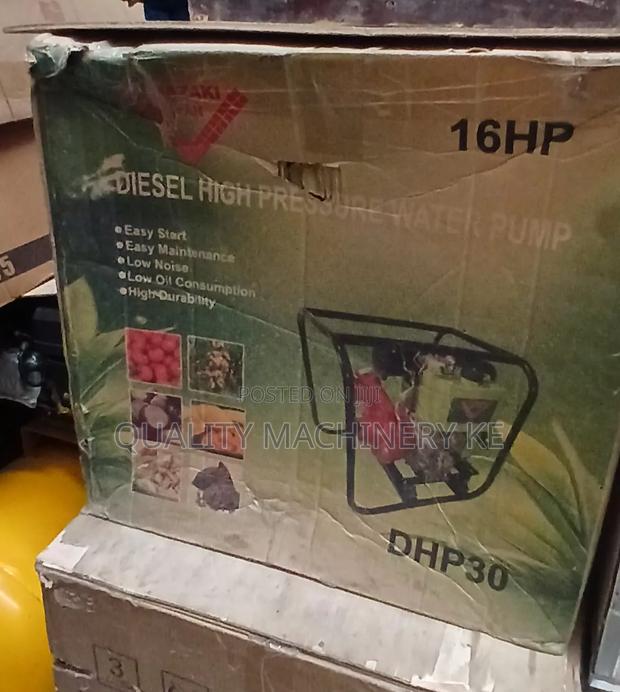 Long Lasting 16hp Diesel High Pressure Water Pump