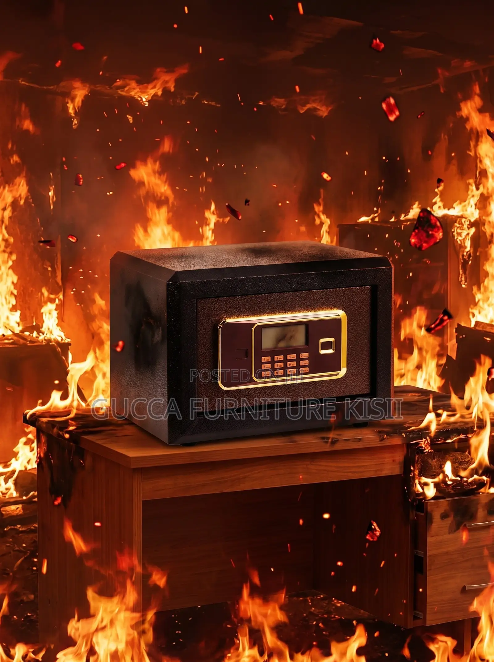 Safe Fireproof; 20Kgs Safe Fireproof Home Office Box