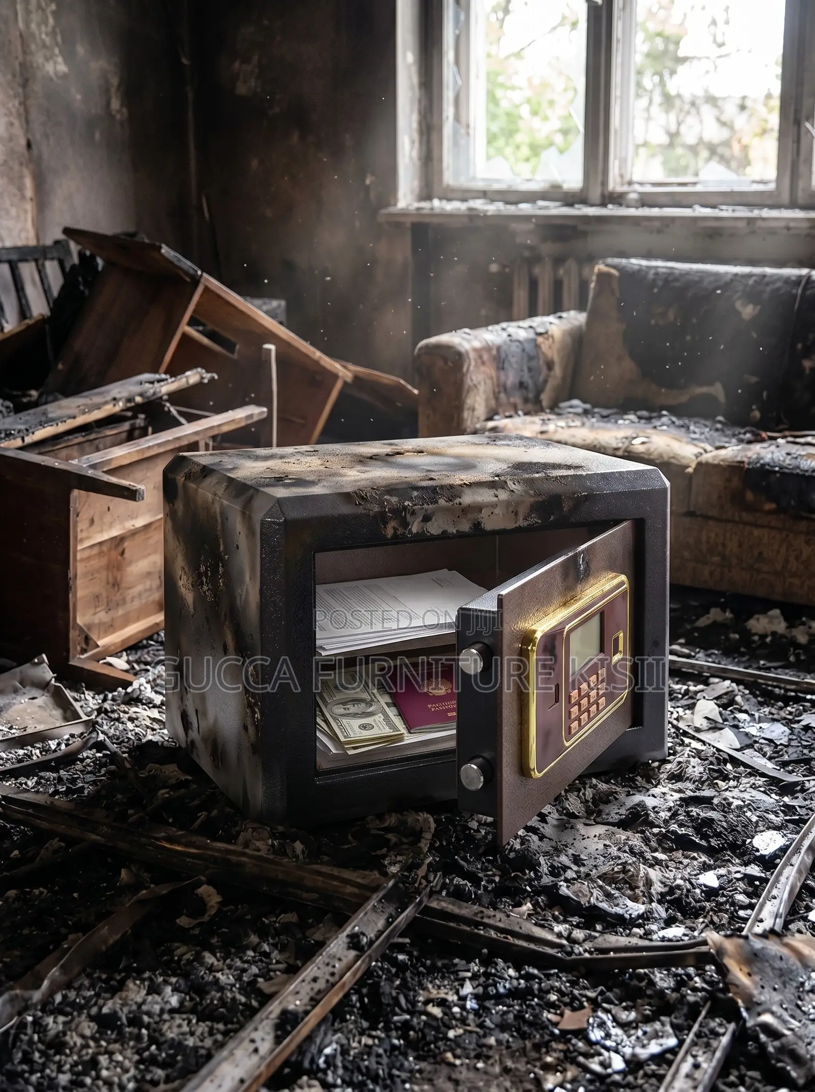 Safe Fireproof; 20Kgs Safe Fireproof Home Office Box