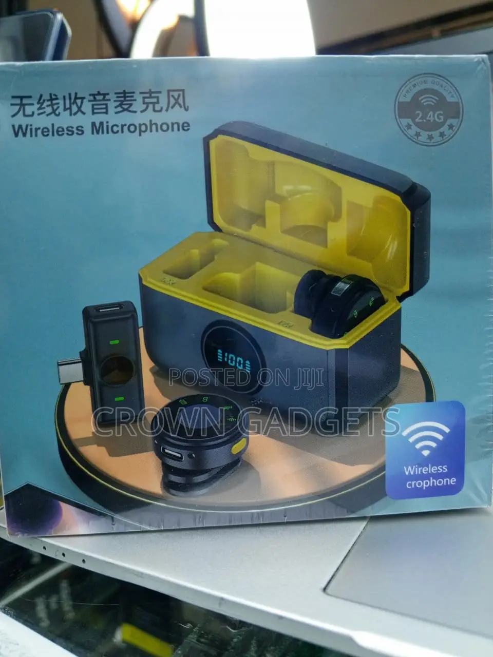 Dual Wireless Lavalier Microphone Type-C Noise Reduction