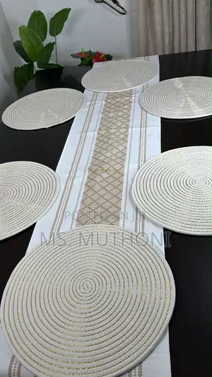6 PCs 38cm Round | Cotton Rope | Thick Durable Table Mats