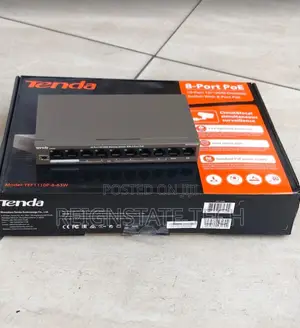 Tenda TEF1110P-8-63W Port Unmanaged PoE Switch