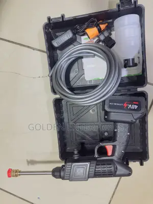 Pressure Washer Spray Gun, Home Car Cleaning, Battery Powered 48w