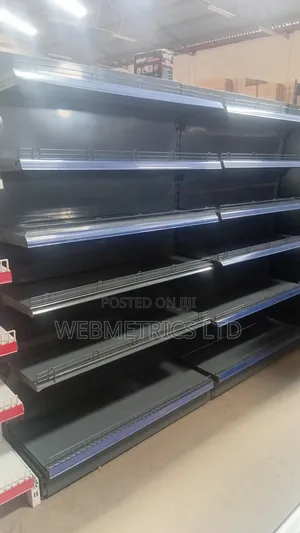 Double Shelves Black Brand New