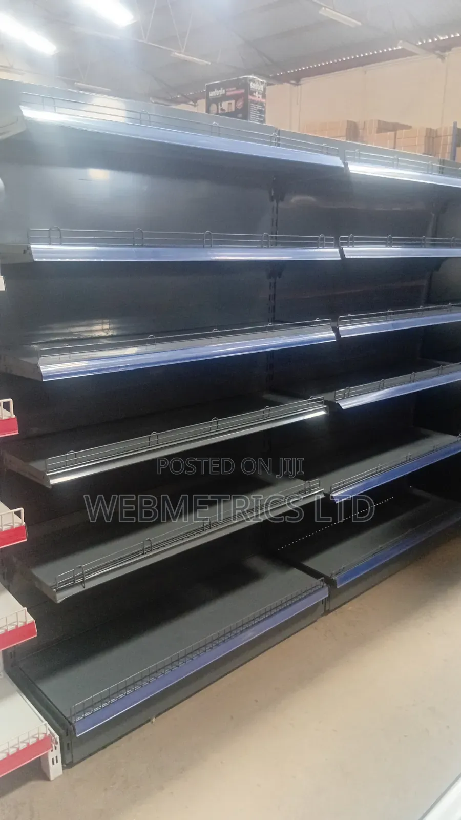 Double Shelves Black Brand New