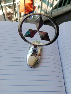 Mitsubishi Iconicthree_diamond Logo Self Adhesive Base Bonnet Pllogo