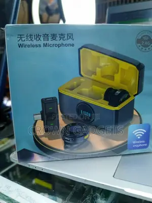 Wireless Lavalier Microphone Set With Type-C Receiver