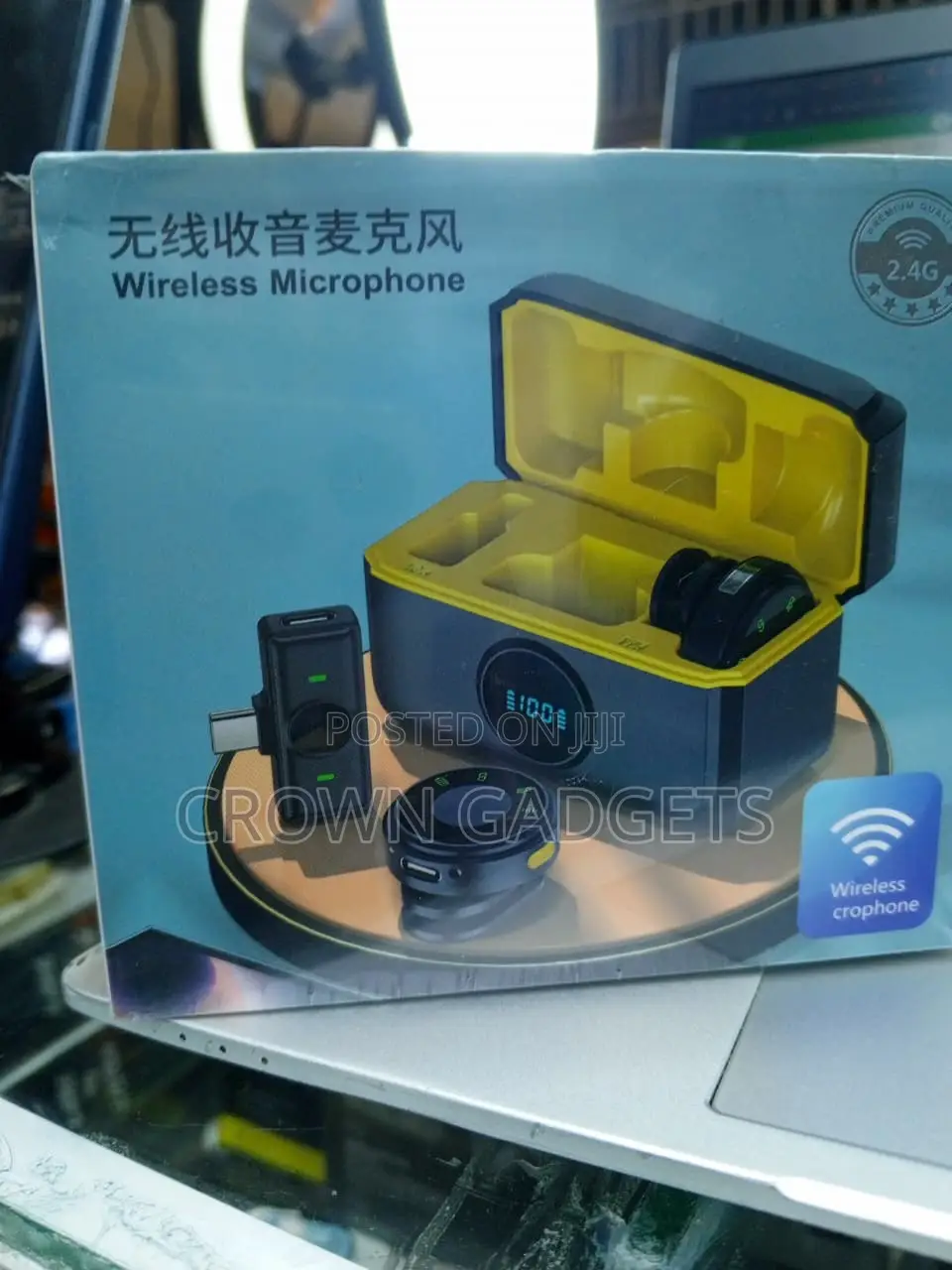 Wireless Lavalier Microphone Set With Type-C Receiver