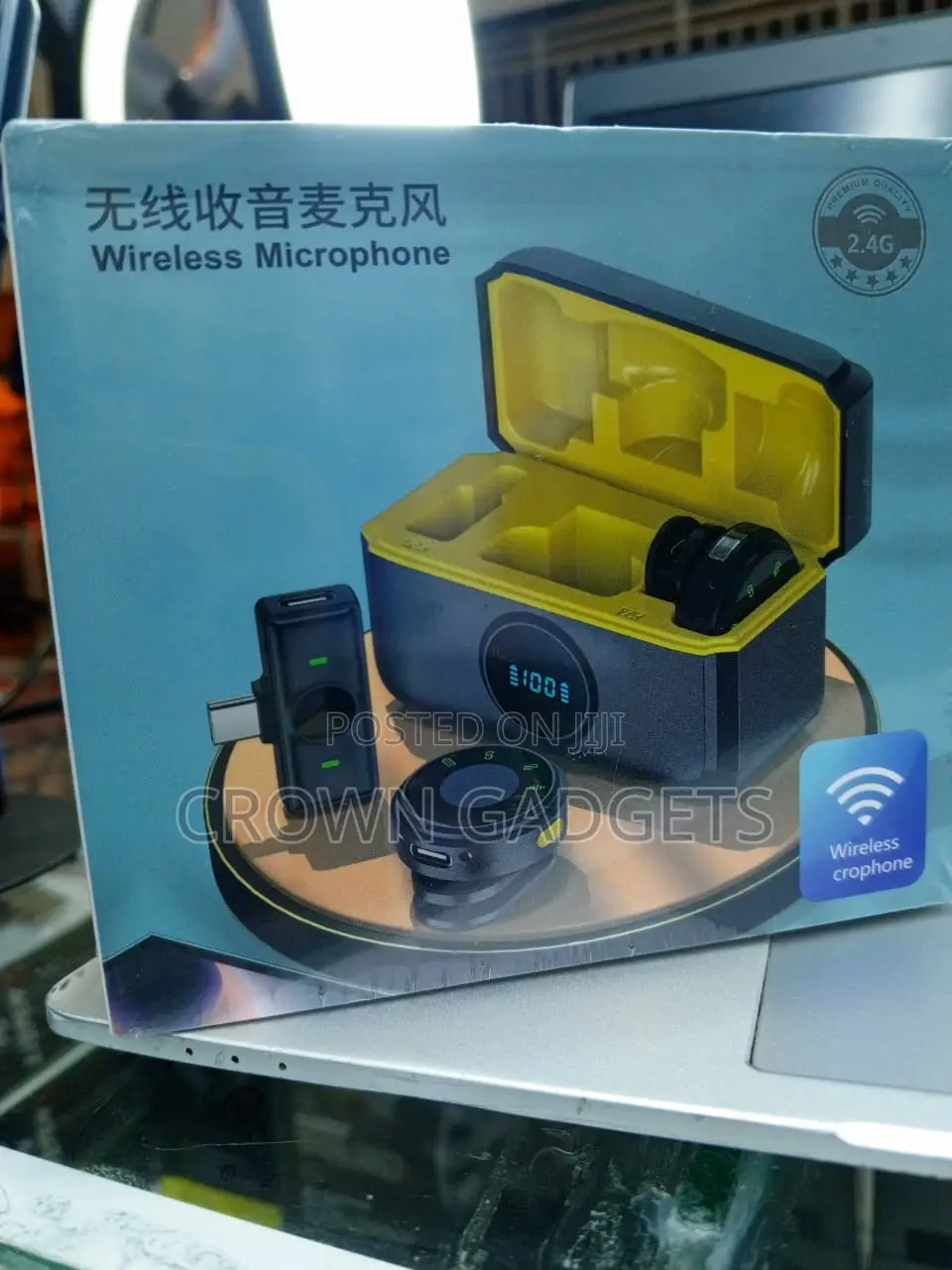Dual Wireless Microphone for YouTube TikTok and Reels