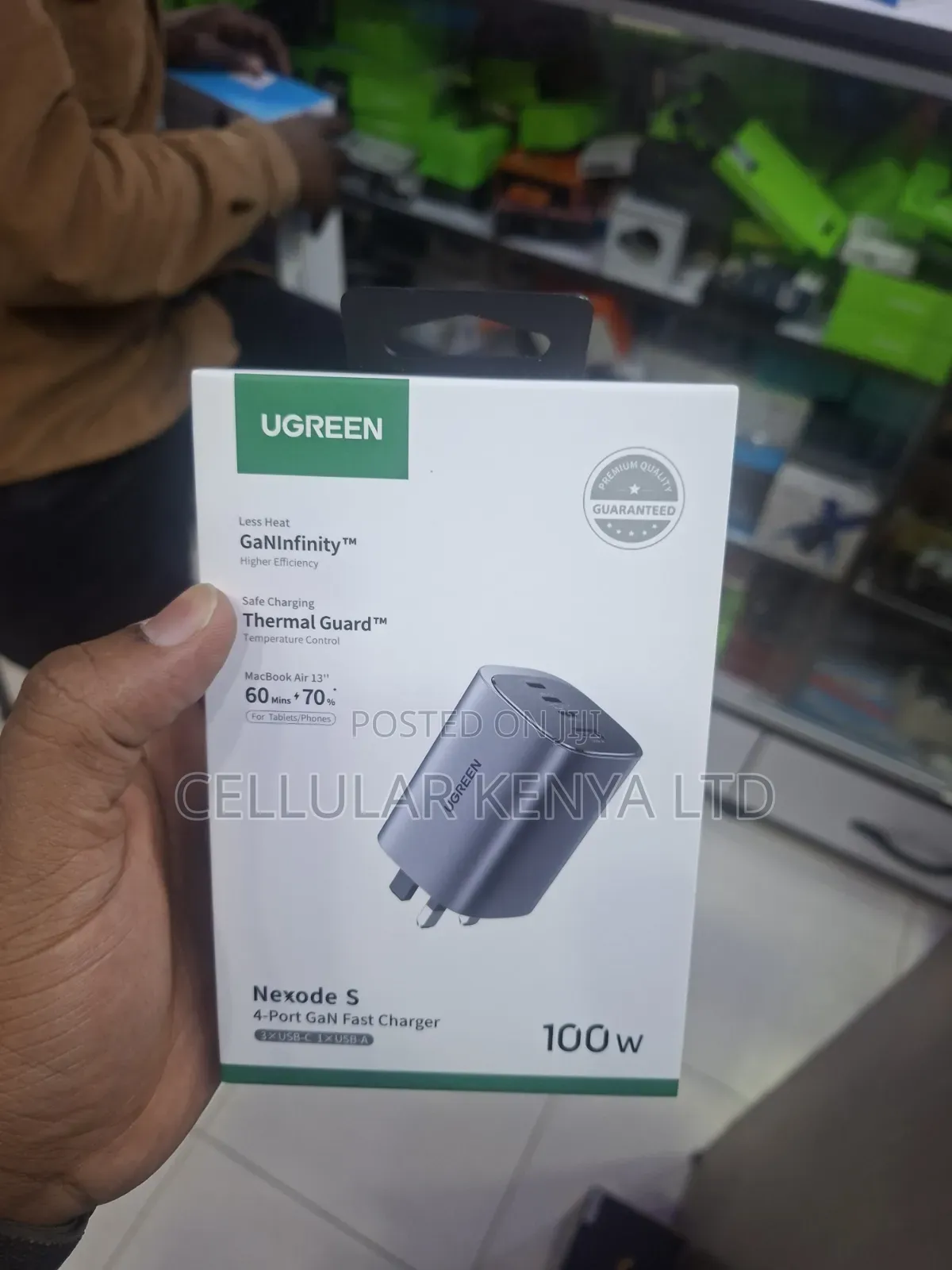 UGREEN Nexode 100W 4-Port GaN Wall Charger