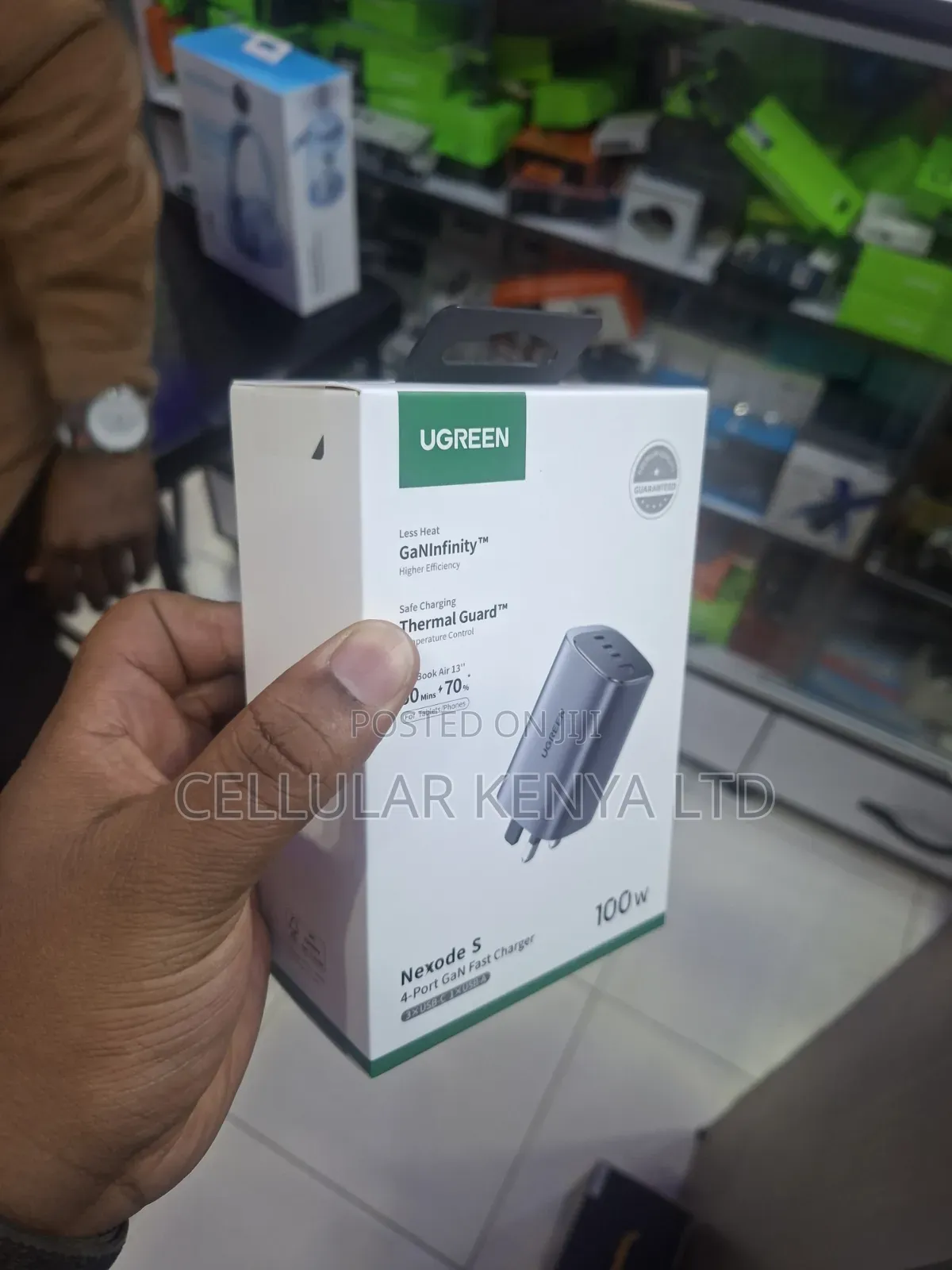 UGREEN Nexode 100W 4-Port GaN Wall Charger