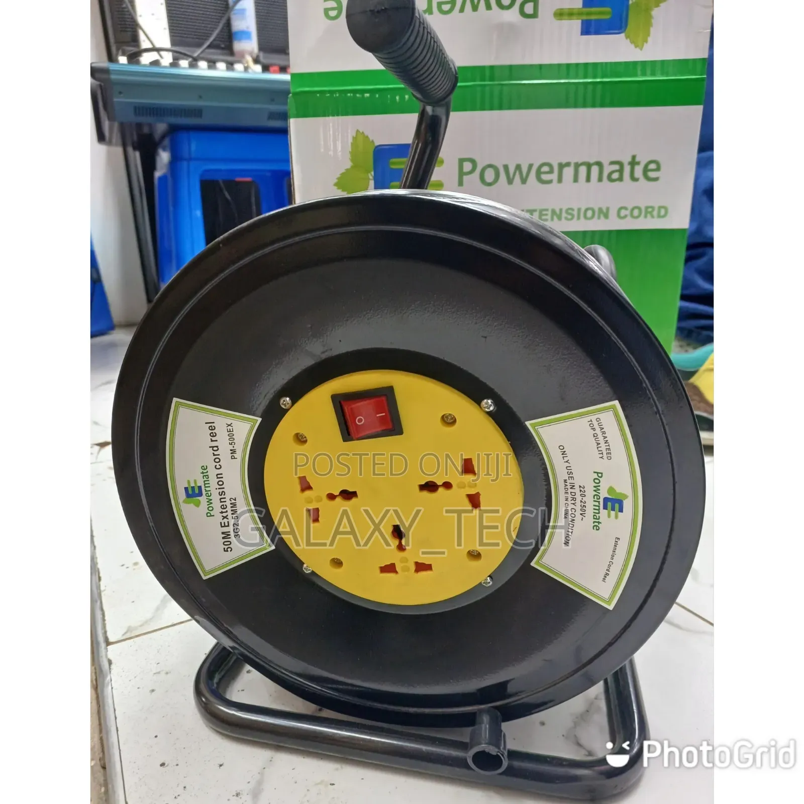 1.5mm, 25m POWERMATE Heavy Duty Extension Reel