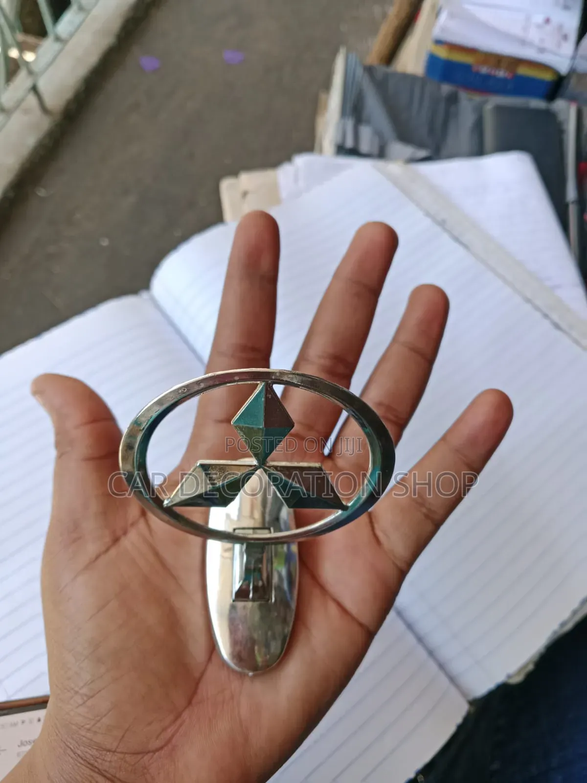Mitsubishi Front Hood Bonnet Ornament Emblem