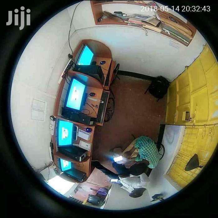 Nanny Wireless Panoramic Spy Bulb Camera Cctv