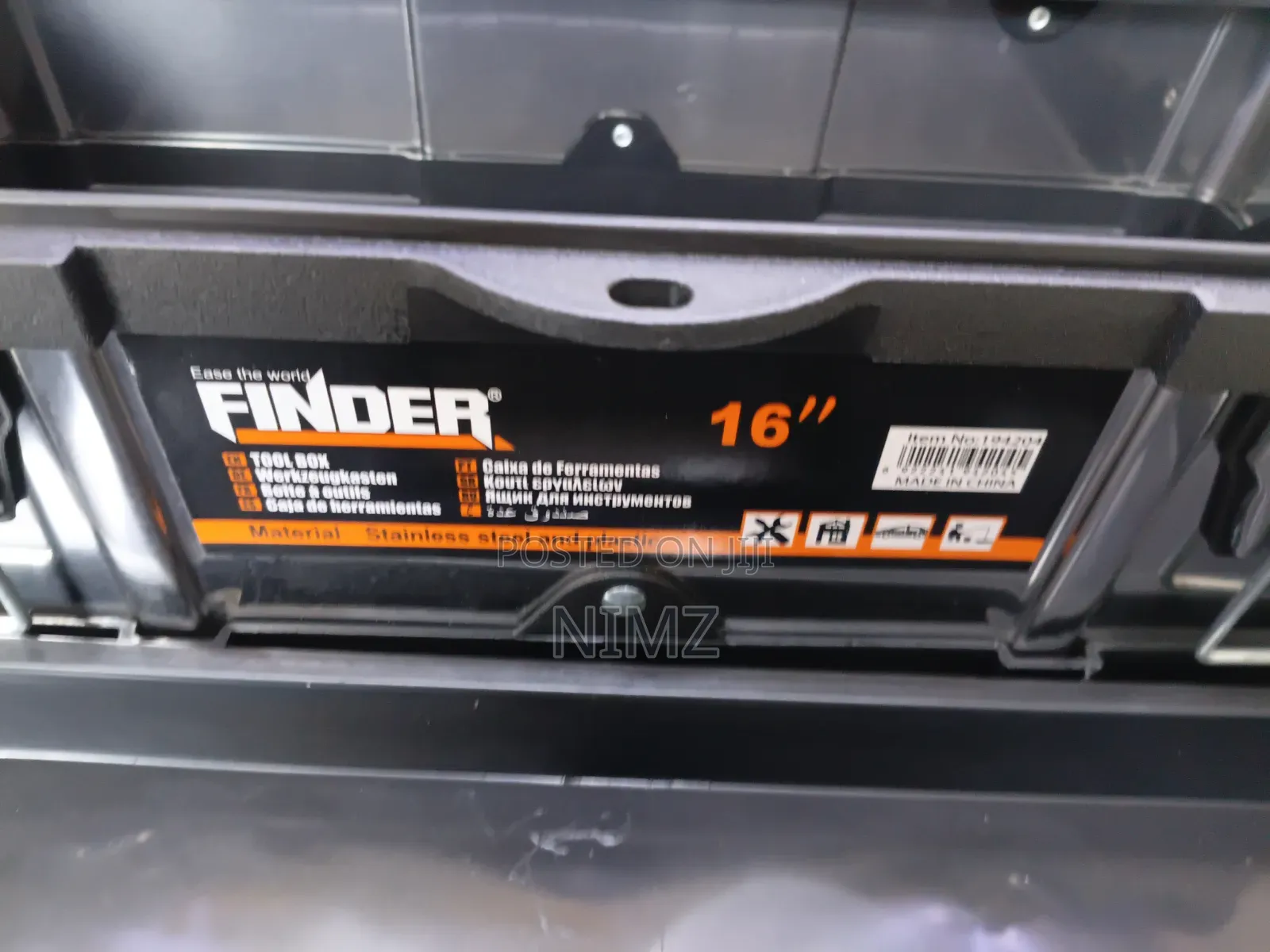 Finder Empty Tool Box 16"