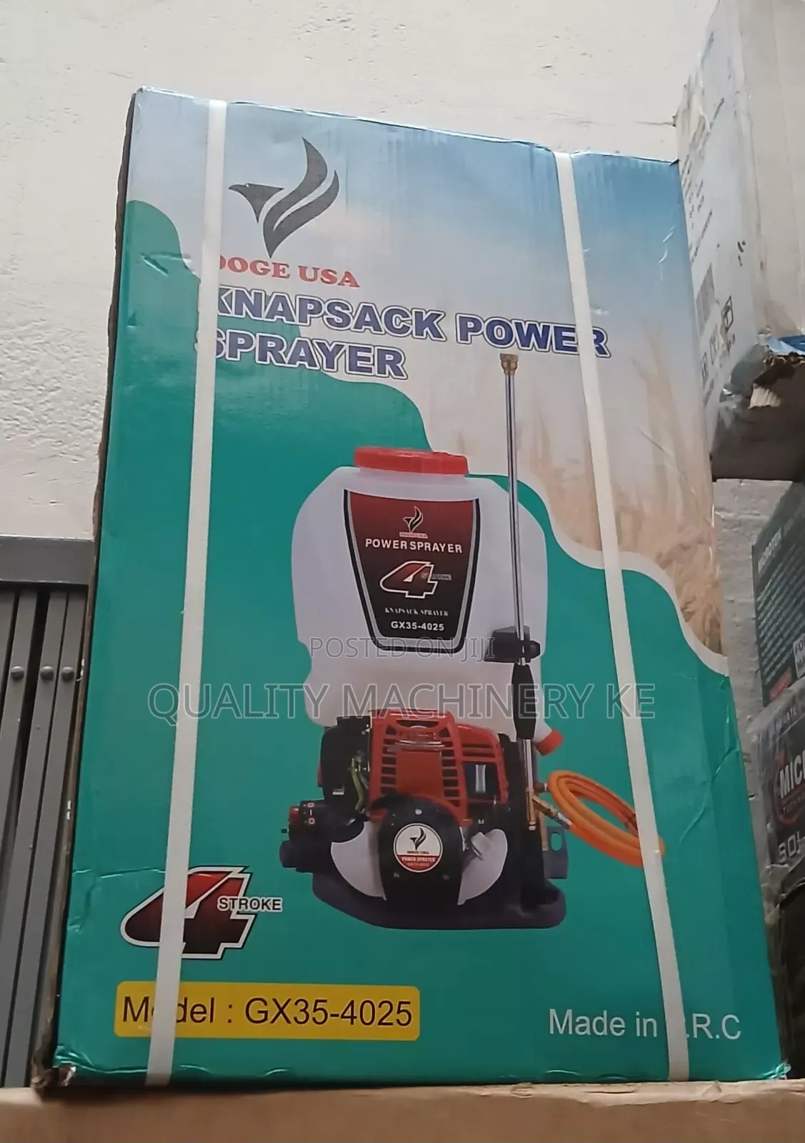 Comfortable and Easy to Use Motorised 4 Stroke Knapsack Sprayer