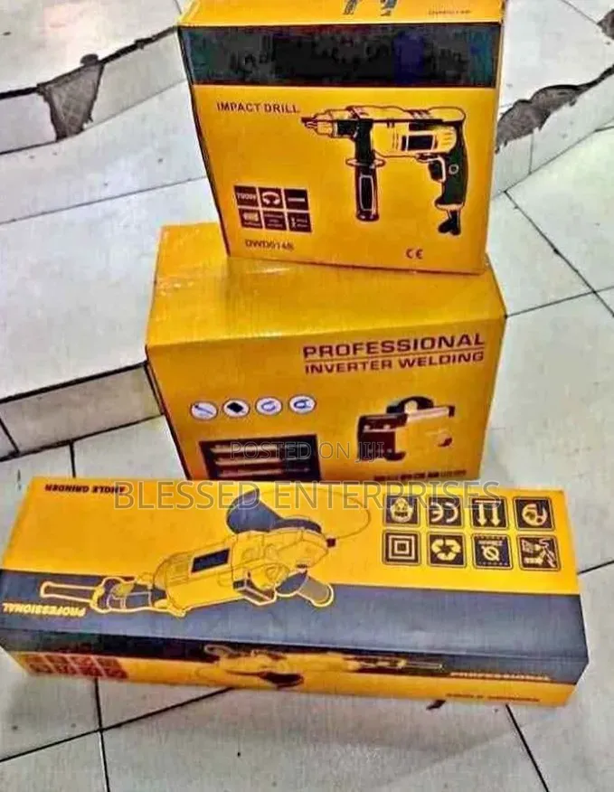 New Arrival DeWalt Combo Machine Drill Grinder and Welding