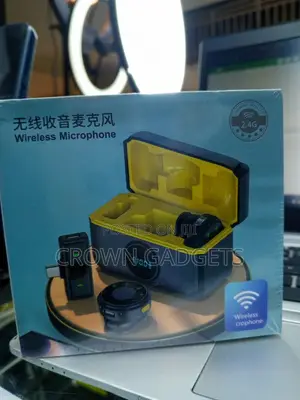 Wireless Microphone Set for YouTube Reels and Livestream