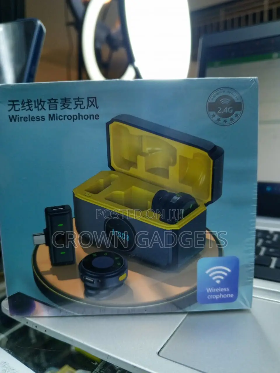 Wireless Microphone Set for YouTube Reels and Livestream