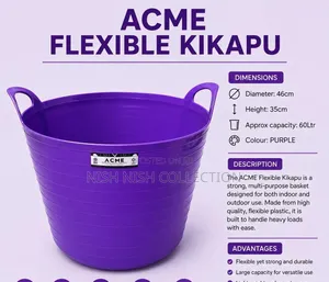 60ltrs Acme Flexible Kikapu One Piece