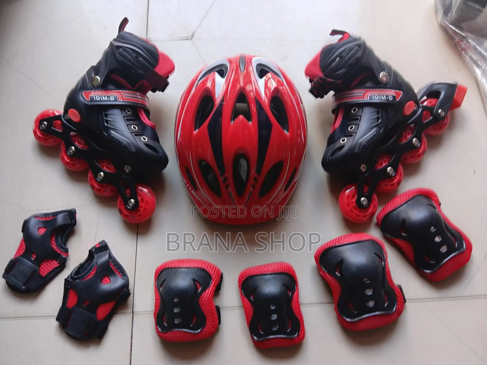 ** Red Hard Boot Skating Shoes – KSH 3,800