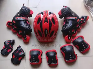 ** Red Hard Boot Skating Shoes – KSH 3,800