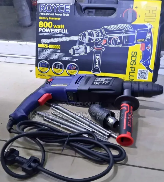 Professional 800w Electric Royce Rotary Hammer Machine