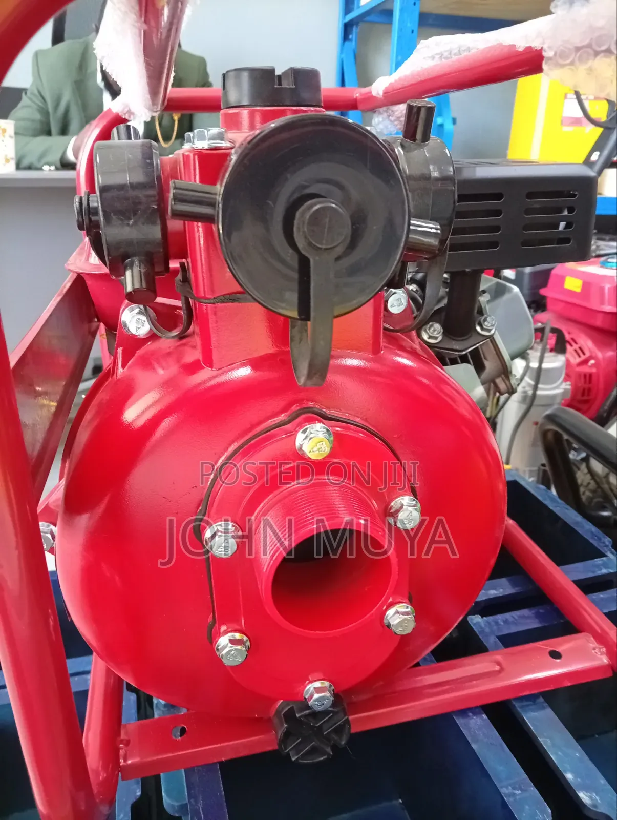 8HP 4-Stroke Gasoline High Pressure Water Pump Engine