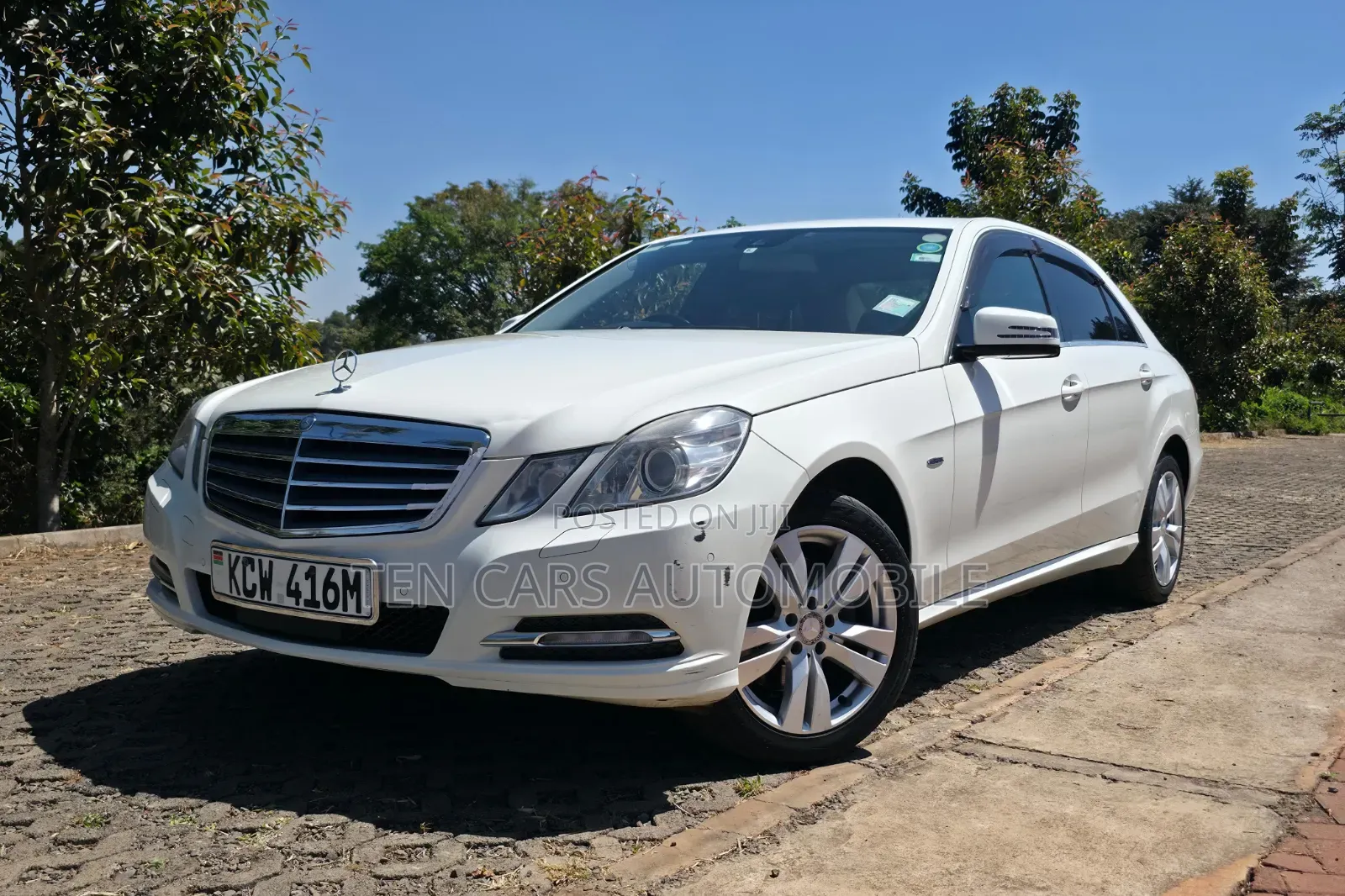 Mercedes-Benz E250 2012 White