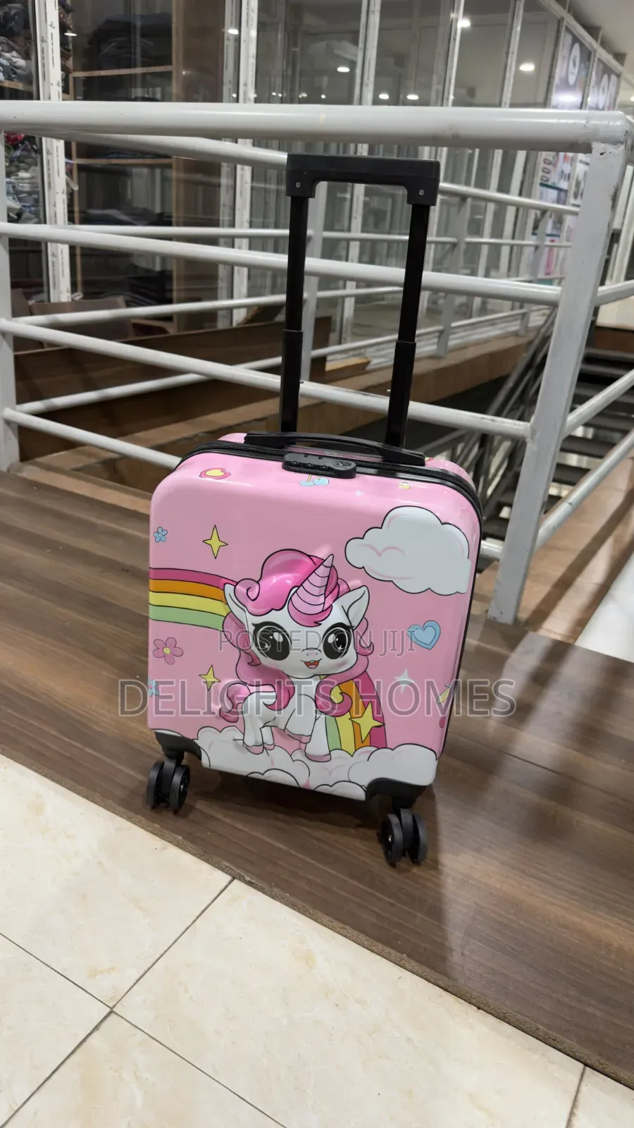 Kids’ Cartoon Themed Trolley Suitcase_yu