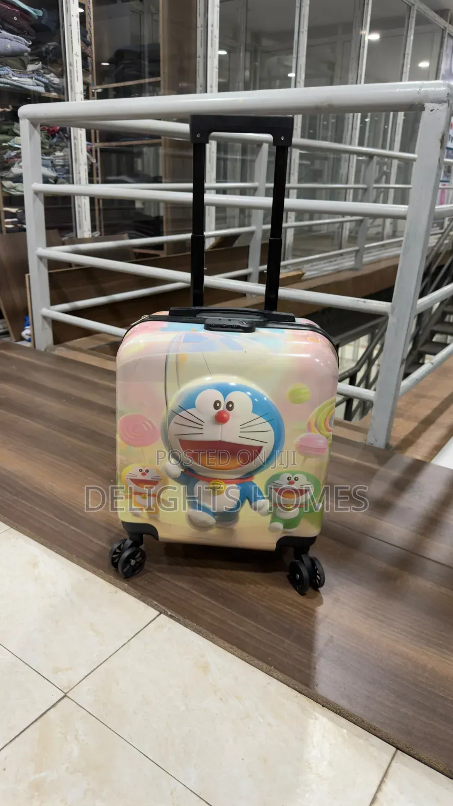 Kids’ Cartoon Themed Trolley Suitcase_yu