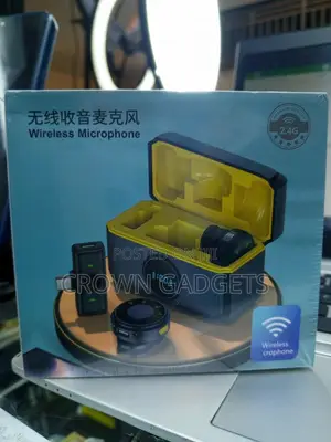 Dual Wireless Lavalier Mic for Interviews and Podcasts