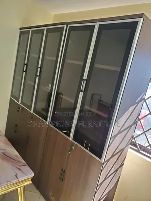 3 Door and 5 Door Display Storage Cabinet