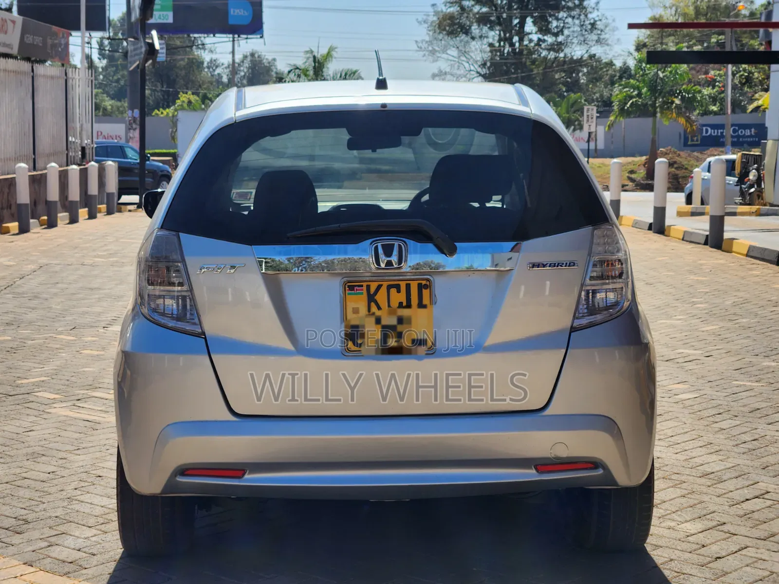 Honda Fit Automatic 2012 Silver