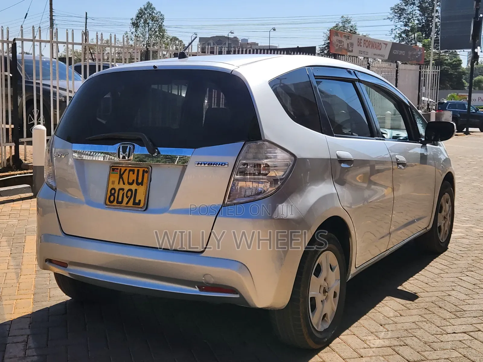 Honda Fit Automatic 2012 Silver