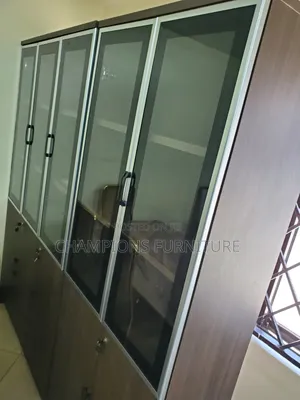 3 Door and 5 Door Display Storage Cabinet