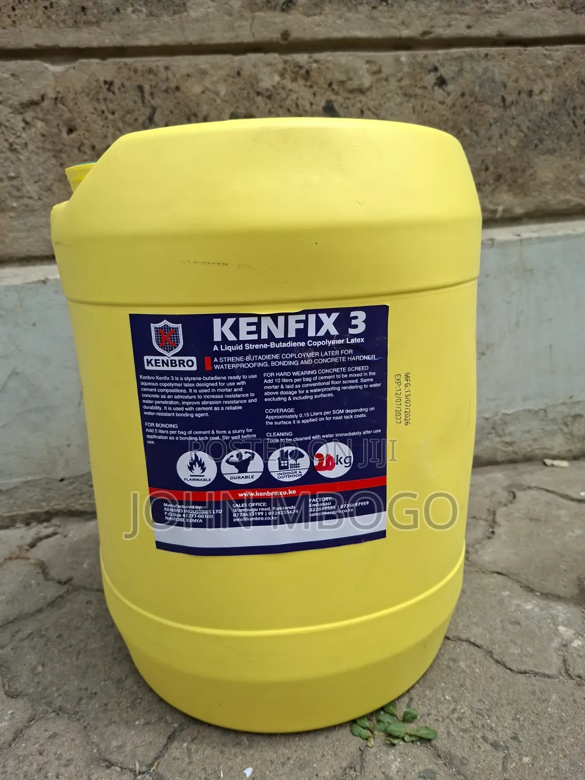 Kenfix 3 - Bonding Agent. 20L