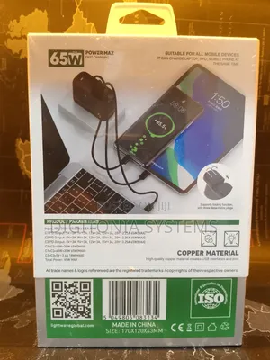 Light Wave Super Fast Charger Three Ports Lw-Ch-L65w