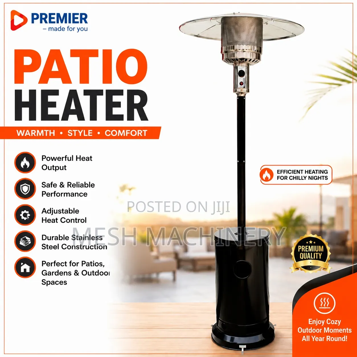 Outdoor Gas Patio Heater