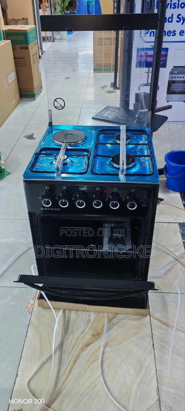 Skywood 3gas 1 Electric Standing Cooker Sk6631