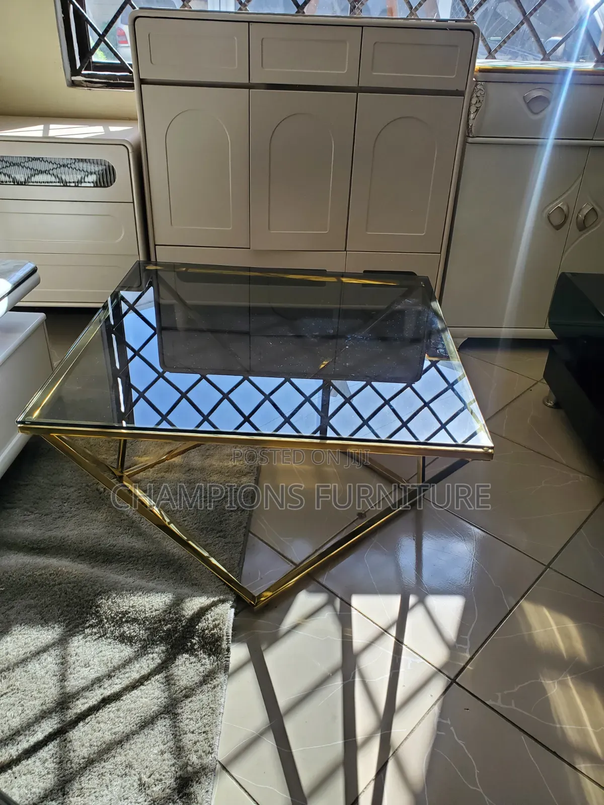 Luxury Diamond Shaped Coffee Table
