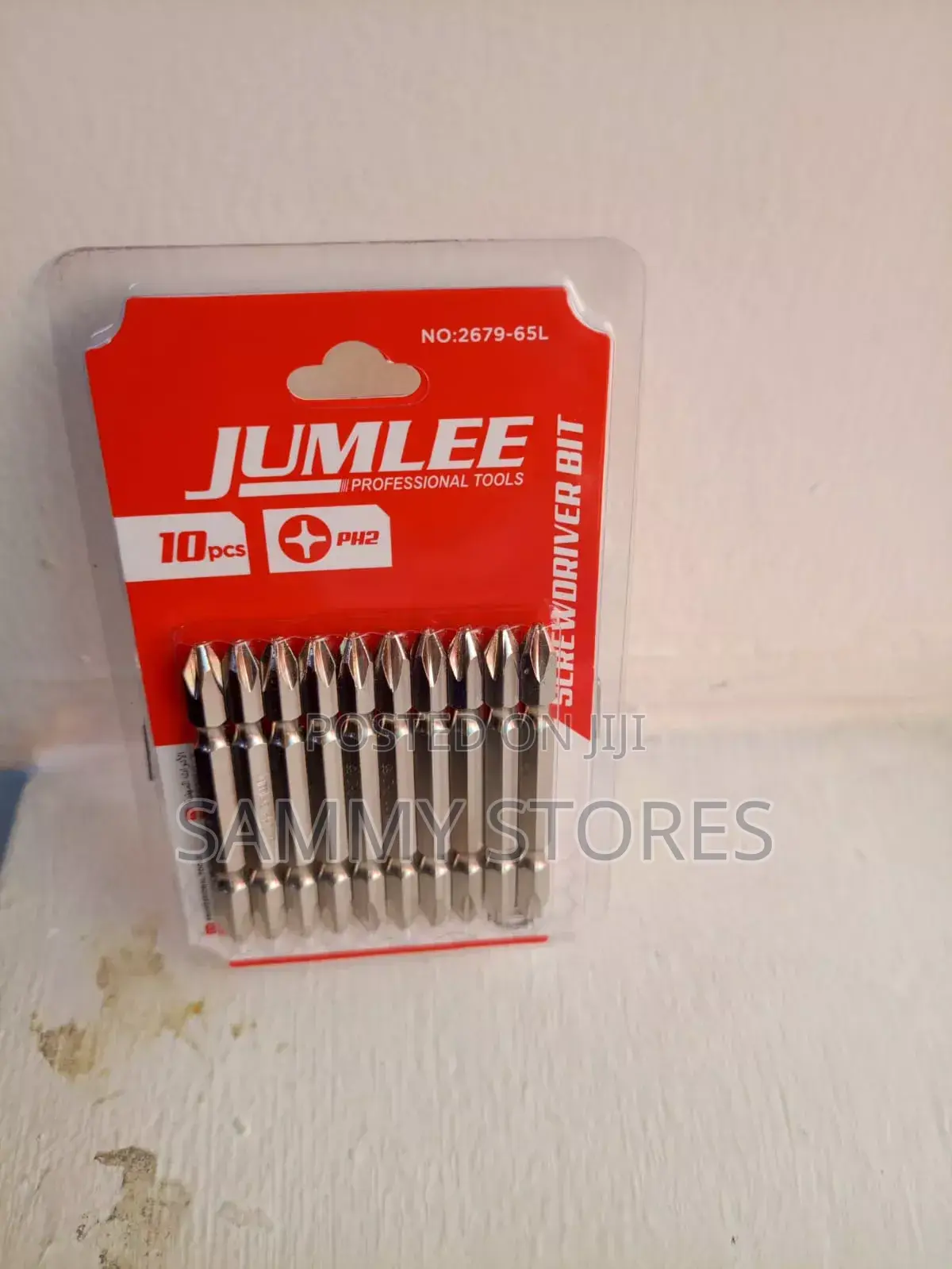 Jumlee PH2 Double-Ended Screwdriver Bits 10 PCS