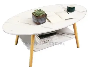 Executive MDF Marble Coffee Table / Bed Side