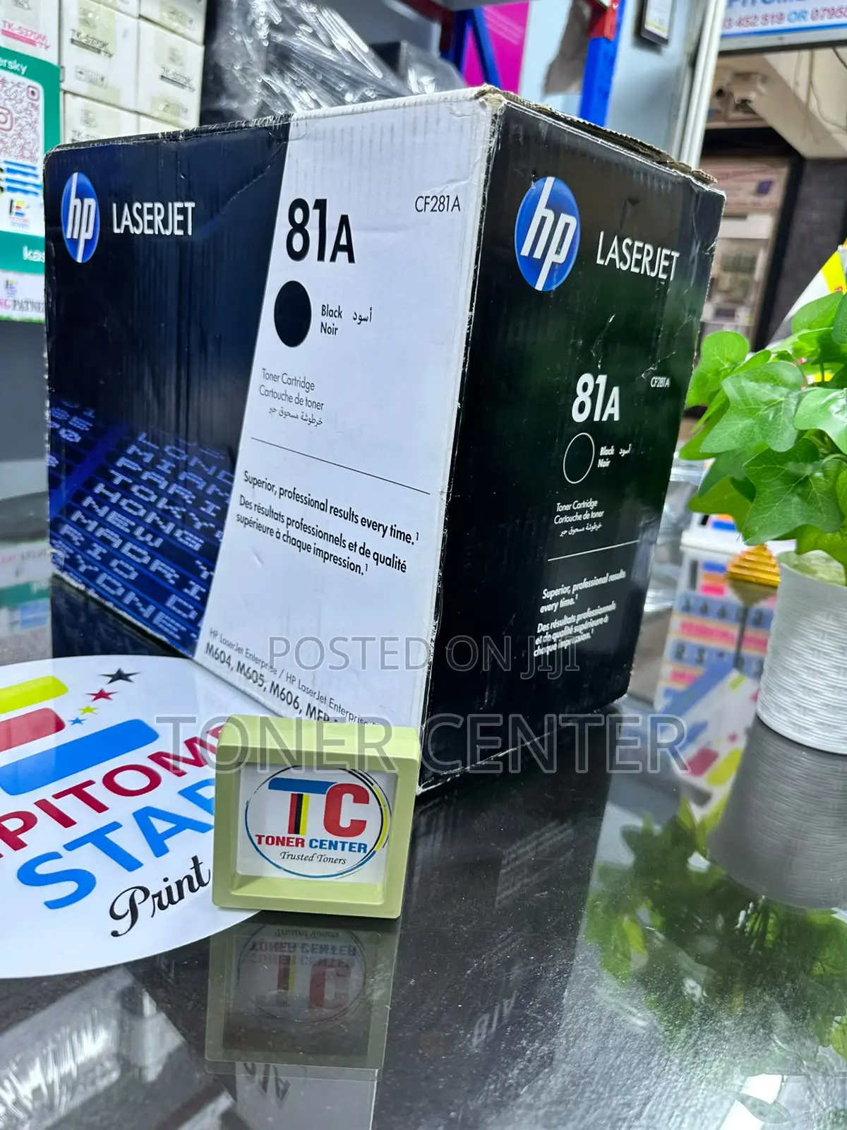 HP 81A Black LaserJet Toner (CF281A) – Original