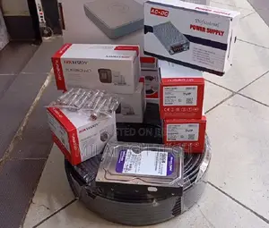 4 Channel Hikvision Surveillance Kit | 4 Cameras + DVR + HDD