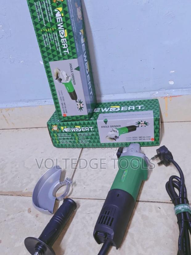 Newbeat 4" Professional Electric Angle Grinder – Brand New