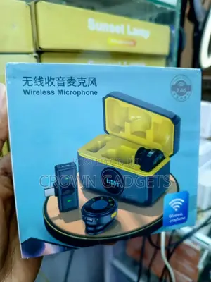 Dual Mini Wireless Microphone With Type-C Receiver