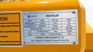 Heavy-Duty Diesel Road Roller